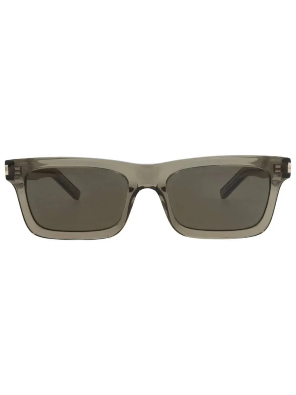 New Saint Laurent Women's Sunglasses Square Rectangle Recycled Acetate Frame